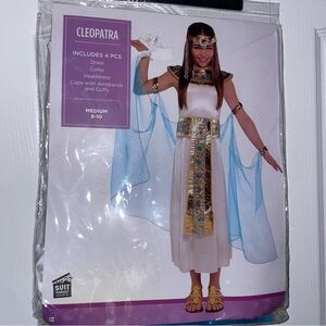 Girls Cleopatra Costume Size 8-10 Medium